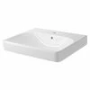BAUHAUS Geberit Smyle Waschtisch Square 60 X 48 Cm, Mit Schmutzabweisender Glasur, Hahnloch: Mitte, Mit Überlauf, Weiß 1 BAUHAUS Geberit Smyle Waschtisch Square 60 X 48 Cm, Mit Schmutzabweisender Glasur, Hahnloch: Mitte, Mit Überlauf, Weiß -Bauhaus Geschäft 12 2893