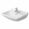 BAUHAUS Duravit Starck 3 Waschtisch Typ 2 55 X 43 Cm, Mit Schmutzabweisender Glasur, Hahnloch: Mitte, Mit Überlauf, Weiß 1 BAUHAUS Duravit Starck 3 Waschtisch Typ 2 55 X 43 Cm, Mit Schmutzabweisender Glasur, Hahnloch: Mitte, Mit Überlauf, Weiß -Bauhaus Geschäft 12 2985