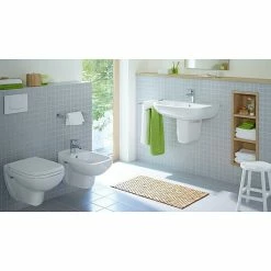 BAUHAUS Duravit D-Code Waschtisch 55 X 43 Cm, Ohne Spezialglasur, Hahnloch: Mitte, Mit Überlauf, Weiß -Bauhaus Geschäft 12 3065