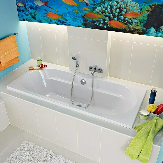 BAUHAUS Camargue Montpellier Badewanne L X B: 180 X 80 Cm, 215 L, Sanitäracryl 5 BAUHAUS Camargue Montpellier Badewanne L X B: 180 X 80 Cm, 215 L, Sanitäracryl – Bild 3