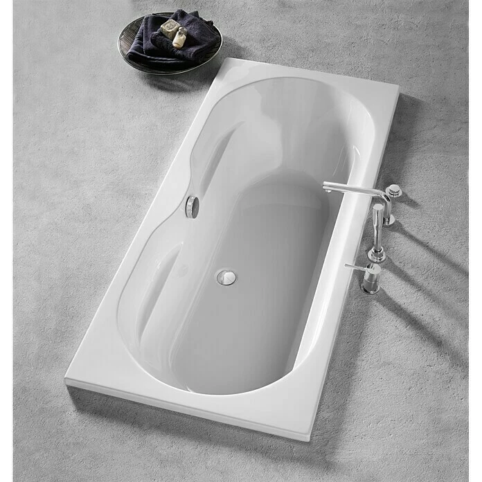 BAUHAUS Camargue Montpellier Badewanne L X B: 180 X 80 Cm, 215 L, Sanitäracryl 7 BAUHAUS Camargue Montpellier Badewanne L X B: 180 X 80 Cm, 215 L, Sanitäracryl – Bild 5