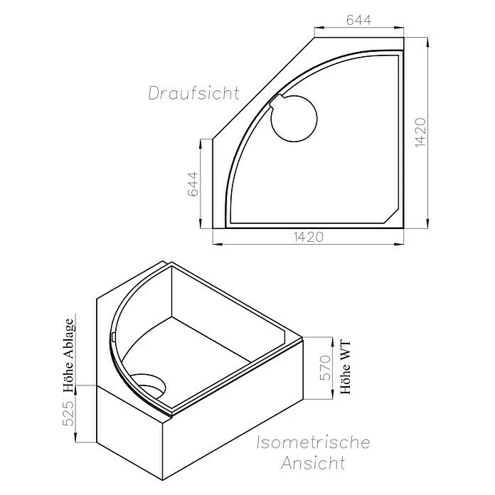 BAUHAUS Ottofond Wannenträger Papeete Passend Für: Ottofond Eckbadewanne Papeete 136 X 136 Cm 4 BAUHAUS Ottofond Wannenträger Papeete Passend Für: Ottofond Eckbadewanne Papeete 136 X 136 Cm – Bild 2