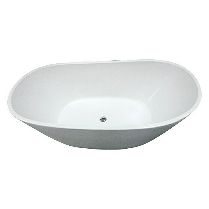 BAUHAUS Camargue Freistehende Badewanne Phoenix 168 X 86 Cm, Weiß, Sanitäracryl 4 BAUHAUS Camargue Freistehende Badewanne Phoenix 168 X 86 Cm, Weiß, Sanitäracryl – Bild 2
