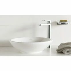 BAUHAUS Villeroy & Boch Loop+Friends Waschschale Durchmesser: 43 Cm, Ohne Spezialglasur, Hahnloch: Ohne, Mit Überlauf, Weiß -Bauhaus Geschäft 12 3491