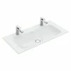 BAUHAUS Villeroy & Boch Finion Einbauwaschbecken 120 X 50 Cm, Mit Schmutzabweisender Glasur, Hahnloch: Mitte, Anzahl Hahnlöcher: 2, Weiß 2 BAUHAUS Villeroy & Boch Finion Einbauwaschbecken 120 X 50 Cm, Mit Schmutzabweisender Glasur, Hahnloch: Mitte, Anzahl Hahnlöcher: 2, Weiß -Bauhaus Geschäft 12 3533