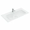 BAUHAUS Villeroy & Boch Finion Einbauwaschbecken 100 X 50 Cm, Mit Schmutzabweisender Glasur, Hahnloch: Mitte, Weiß, Ohne Überlaufloch -Bauhaus Geschäft 12 3542