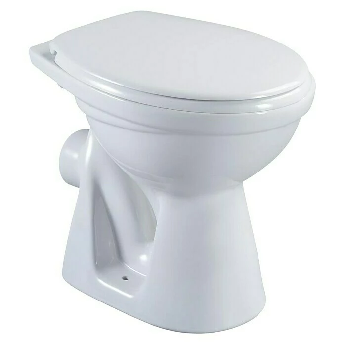 BAUHAUS Camargue Arles Stand-WC Mit Spülrand, Ohne Spezialglasur, Spülform: Tief, WC Abgang: Waagerecht, Weiß 3 BAUHAUS Camargue Arles Stand-WC Mit Spülrand, Ohne Spezialglasur, Spülform: Tief, WC Abgang: Waagerecht, Weiß