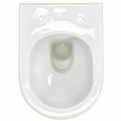 BAUHAUS Camargue Pico Wand-WC 2.0 Spülrandlos, Ohne Spezialglasur, Spülform: Tief, WC Abgang: Waagerecht, Weiß -Bauhaus Geschäft 12 3586