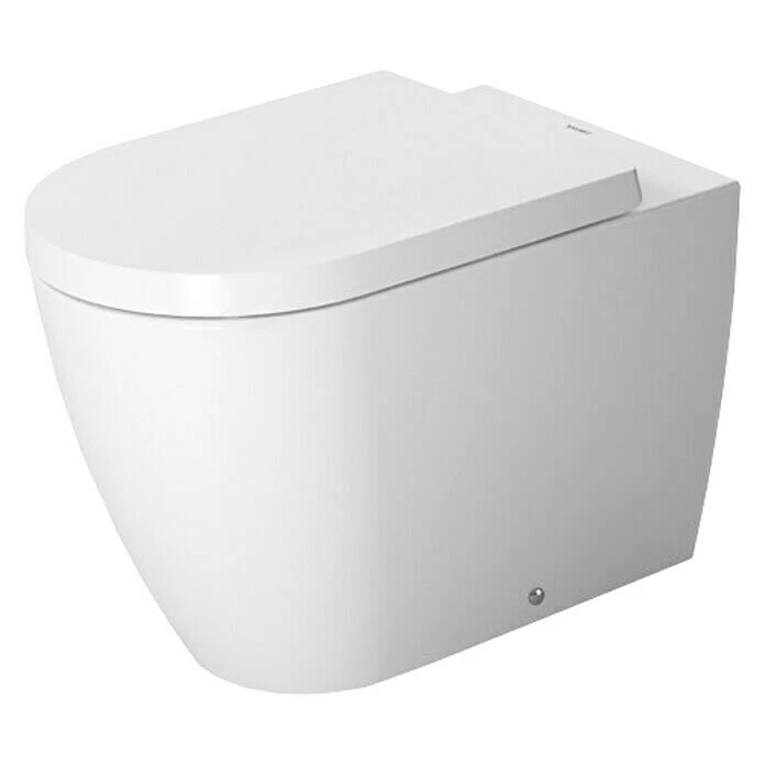 BAUHAUS Duravit ME By Starck Stand-WC Typ 2 Mit Spülrand, Ohne Spezialglasur, Spülform: Tief, WC Abgang: Waagerecht, Weiß 3 BAUHAUS Duravit ME By Starck Stand-WC Typ 2 Mit Spülrand, Ohne Spezialglasur, Spülform: Tief, WC Abgang: Waagerecht, Weiß