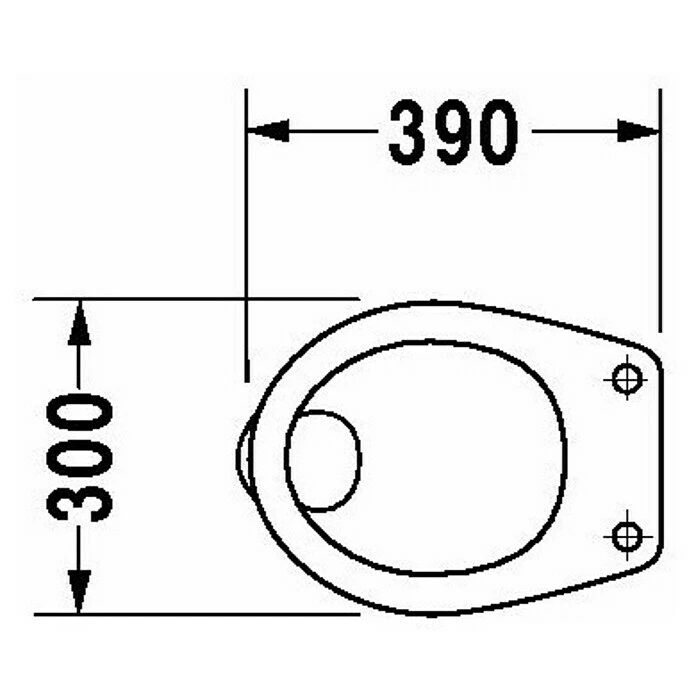 BAUHAUS Duravit Duraplus Stand-WC Bambi Mit Spülrand, Ohne Spezialglasur, Spülform: Flach, WC Abgang: Waagerecht, Weiß 4 BAUHAUS Duravit Duraplus Stand-WC Bambi Mit Spülrand, Ohne Spezialglasur, Spülform: Flach, WC Abgang: Waagerecht, Weiß – Bild 2