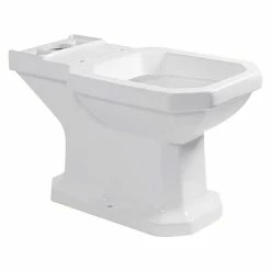 BAUHAUS Duravit 1930 Stand-WC Für Kombination Mit Spülrand, Ohne Spezialglasur, Spülform: Tief, WC Abgang: Senkrecht, Weiß