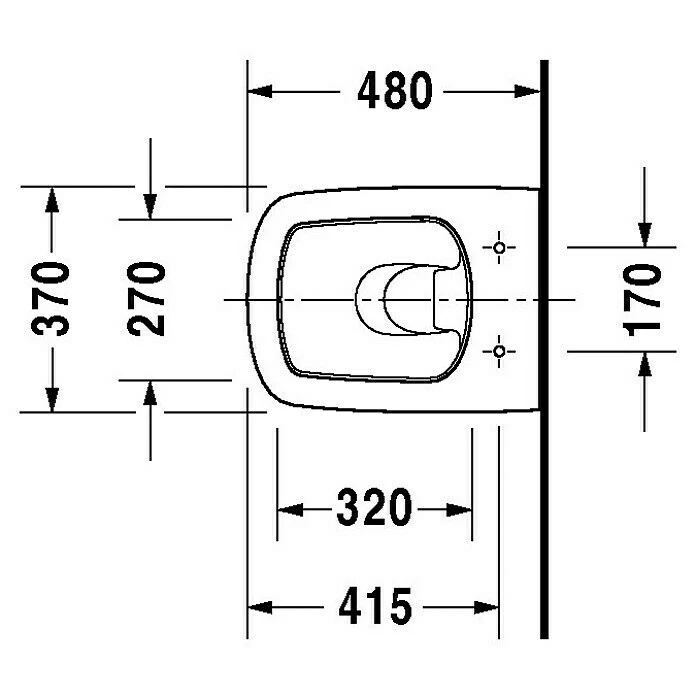 BAUHAUS Duravit DuraStyle Wand-WC Compact Mit Spülrand, Ohne Spezialglasur, Spülform: Tief, WC Abgang: Waagerecht, Weiß 4 BAUHAUS Duravit DuraStyle Wand-WC Compact Mit Spülrand, Ohne Spezialglasur, Spülform: Tief, WC Abgang: Waagerecht, Weiß – Bild 2