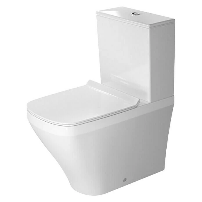 BAUHAUS Duravit DuraStyle Stand-WC-Kombination Typ 1 Mit Spülrand, Mit Antibakterieller Glasur, Spülform: Tief, WC Abgang: Waagerecht, Weiß 3 BAUHAUS Duravit DuraStyle Stand-WC-Kombination Typ 1 Mit Spülrand, Mit Antibakterieller Glasur, Spülform: Tief, WC Abgang: Waagerecht, Weiß