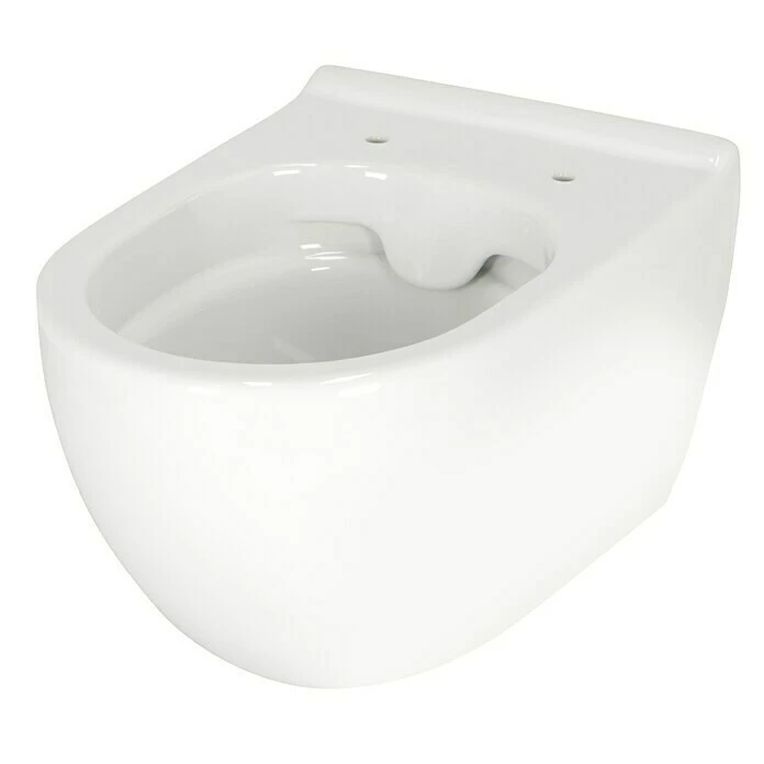 BAUHAUS Camargue San Francisco Wand-WC Spülrandlos, Ohne Spezialglasur, Spülform: Tief, WC Abgang: Waagerecht, Weiß 8 BAUHAUS Camargue San Francisco Wand-WC Spülrandlos, Ohne Spezialglasur, Spülform: Tief, WC Abgang: Waagerecht, Weiß – Bild 6
