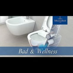 BAUHAUS Villeroy & Boch Subway 2.0 Wand-WC Spülrandlos, Mit Schmutzabweisender & Antibakterieller Glasur, Spülform: Tief, WC Abgang: Waagerecht, Weiß 10 BAUHAUS Villeroy & Boch Subway 2.0 Wand-WC Spülrandlos, Mit Schmutzabweisender & Antibakterieller Glasur, Spülform: Tief, WC Abgang: Waagerecht, Weiß -Bauhaus Geschäft 12 3760