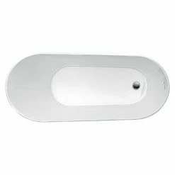 Alternative view of BAUHAUS Camargue Freistehende Badewanne Dalia L X B: 180 X 80 Cm, Sanitäracryl, Weiß