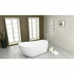 BAUHAUS Camargue Freistehende Badewanne Dalia L X B: 180 X 80 Cm, Sanitäracryl, Weiß -Bauhaus Geschäft 12 380