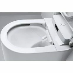BAUHAUS Grohe Sensia Arena Wand-Dusch-WC-Set Spülrandlos, Mit Antibakterieller Glasur, Spülform: Tief, WC Abgang: Waagerecht, Weiß -Bauhaus Geschäft 12 3837