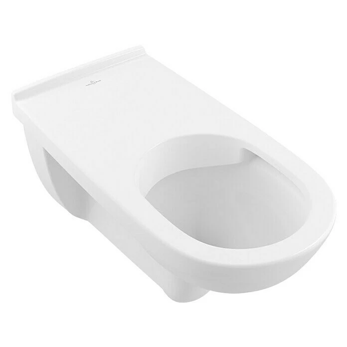 BAUHAUS Villeroy & Boch ViCare Wand-WC Typ 2 Spülrandlos, Ohne Spezialglasur, Spülform: Tief, WC Abgang: Waagerecht, Weiß 3 BAUHAUS Villeroy & Boch ViCare Wand-WC Typ 2 Spülrandlos, Ohne Spezialglasur, Spülform: Tief, WC Abgang: Waagerecht, Weiß