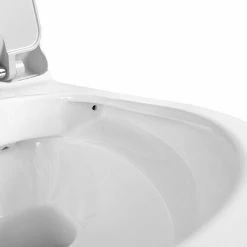 BAUHAUS Wand-Dusch-WC Mineral Spülrandlos, Ohne Spezialglasur, Spülform: Tief, WC Abgang: Waagerecht, Weiß 13 BAUHAUS Wand-Dusch-WC Mineral Spülrandlos, Ohne Spezialglasur, Spülform: Tief, WC Abgang: Waagerecht, Weiß -Bauhaus Geschäft 12 3880