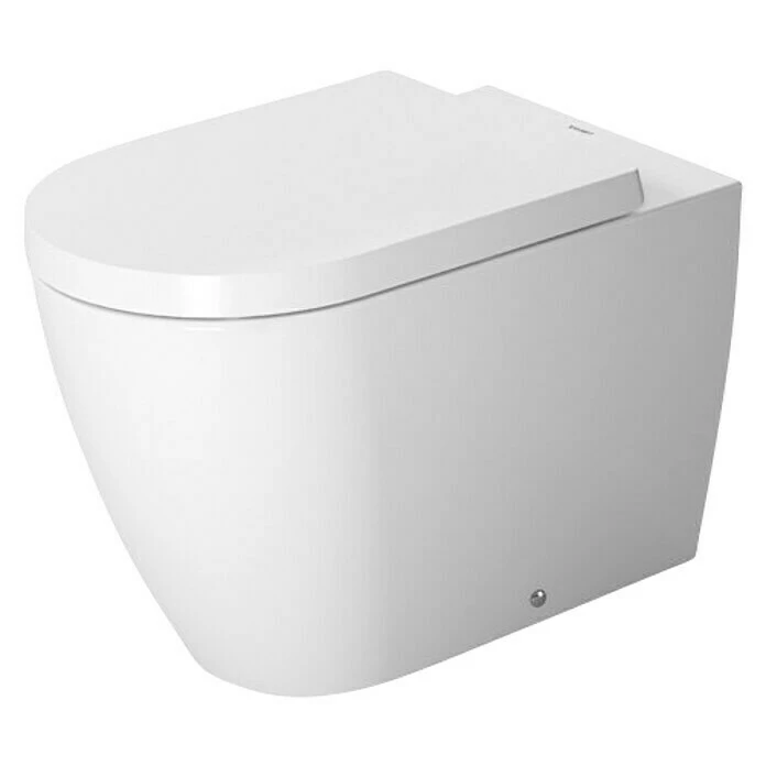BAUHAUS Duravit ME By Starck Stand-WC Typ 2 Mit Spülrand, Mit Schmutzabweisender Glasur, Spülform: Tief, WC Abgang: Waagerecht, Weiß 3 BAUHAUS Duravit ME By Starck Stand-WC Typ 2 Mit Spülrand, Mit Schmutzabweisender Glasur, Spülform: Tief, WC Abgang: Waagerecht, Weiß