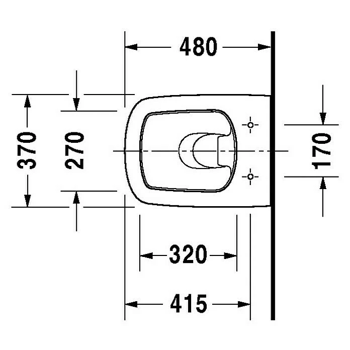 BAUHAUS Duravit DuraStyle Wand-WC Compact Mit Spülrand, Mit Antibakterieller Glasur, Spülform: Tief, WC Abgang: Waagerecht, Weiß 4 BAUHAUS Duravit DuraStyle Wand-WC Compact Mit Spülrand, Mit Antibakterieller Glasur, Spülform: Tief, WC Abgang: Waagerecht, Weiß – Bild 2
