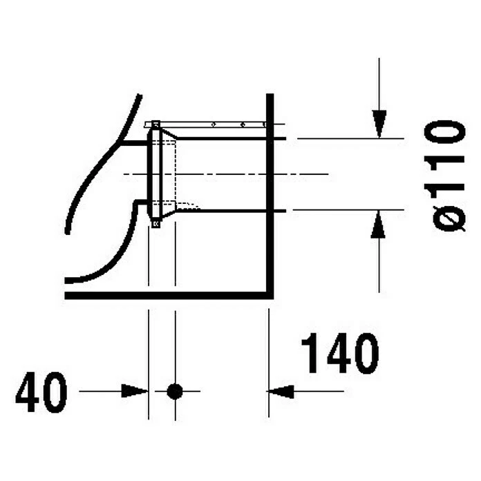 BAUHAUS Duravit Darling New Stand-WC Mit Spülrand, Mit Schmutzabweisender Glasur, Spülform: Tief, WC Abgang: Senkrecht, Weiß 4 BAUHAUS Duravit Darling New Stand-WC Mit Spülrand, Mit Schmutzabweisender Glasur, Spülform: Tief, WC Abgang: Senkrecht, Weiß – Bild 2