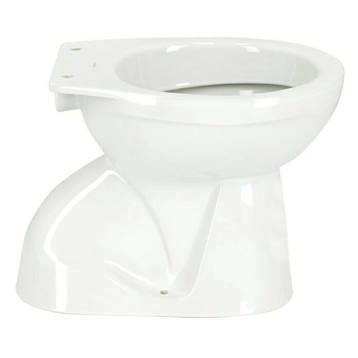 BAUHAUS Camargue Sydney Stand-WC Mit Spülrand, Ohne Spezialglasur, Spülform: Tief, WC Abgang: Senkrecht, Weiß 4 BAUHAUS Camargue Sydney Stand-WC Mit Spülrand, Ohne Spezialglasur, Spülform: Tief, WC Abgang: Senkrecht, Weiß – Bild 2