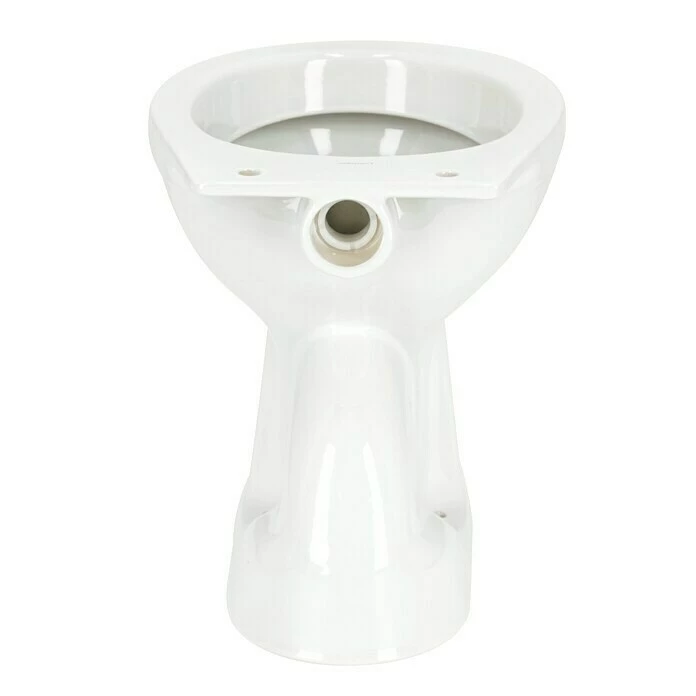 BAUHAUS Camargue Sydney Stand-WC Mit Spülrand, Ohne Spezialglasur, Spülform: Tief, WC Abgang: Senkrecht, Weiß 7 BAUHAUS Camargue Sydney Stand-WC Mit Spülrand, Ohne Spezialglasur, Spülform: Tief, WC Abgang: Senkrecht, Weiß – Bild 5