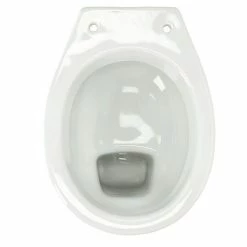 BAUHAUS Camargue Stand-WC-Set Plus 100 Mit Spülrand, Ohne Spezialglasur, Spülform: Flach, WC Abgang: Waagerecht, Weiß -Bauhaus Geschäft 12 4127