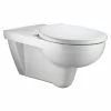BAUHAUS Geberit Renova Nr. 1 Comfort Wand-WC Typ 2 Spülrandlos, Ohne Spezialglasur, Spülform: Tief, WC Abgang: Waagerecht, Weiß -Bauhaus Geschäft 12 4152