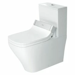 BAUHAUS Duravit DuraStyle Stand-WC Für Kombination Mit Spülrand, Ohne Spezialglasur, Spülform: Tief, WC Abgang: Waagerecht, Weiß