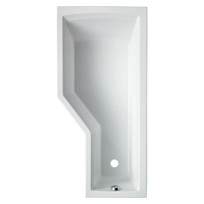 BAUHAUS Ottofond Badewanne Flint B Linksseitig, 170 X 80/55 X 45 Cm, Sanitäracryl, Weiß 4 BAUHAUS Ottofond Badewanne Flint B Linksseitig, 170 X 80/55 X 45 Cm, Sanitäracryl, Weiß – Bild 2
