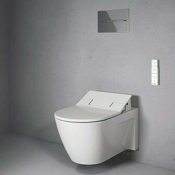 BAUHAUS Duravit Starck 2 Wand-WC Mit Spülrand, Ohne Spezialglasur, Spülform: Tief, WC Abgang: Waagerecht, Weiß 4 BAUHAUS Duravit Starck 2 Wand-WC Mit Spülrand, Ohne Spezialglasur, Spülform: Tief, WC Abgang: Waagerecht, Weiß – Bild 2