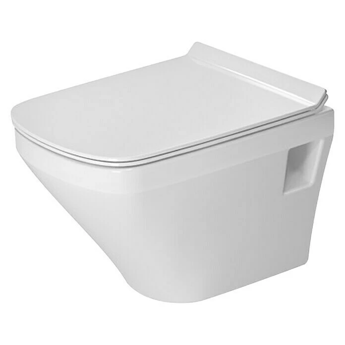 BAUHAUS Duravit DuraStyle Wand-WC Compact Spülrandlos, Mit Schmutzabweisender Glasur, Spülform: Tief, WC Abgang: Waagerecht, Weiß 3 BAUHAUS Duravit DuraStyle Wand-WC Compact Spülrandlos, Mit Schmutzabweisender Glasur, Spülform: Tief, WC Abgang: Waagerecht, Weiß