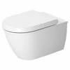 BAUHAUS Duravit Darling New Wand-WC Typ 2 Mit Spülrand, Mit Schmutzabweisender Glasur, Spülform: Tief, WC Abgang: Waagerecht, Weiß -Bauhaus Geschäft 12 4363