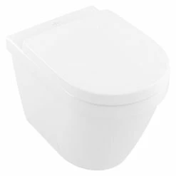 BAUHAUS Villeroy & Boch Architectura Stand-WC Spülrandlos, Ohne Spezialglasur, Spülform: Tief, WC Abgang: Waagerecht, Weiß