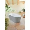 BAUHAUS Camargue Freistehende Badewanne Torino L X B: 170 X 80 Cm, 268 L, Sanitäracryl, Aluminium/Weiß 1 BAUHAUS Camargue Freistehende Badewanne Torino L X B: 170 X 80 Cm, 268 L, Sanitäracryl, Aluminium/Weiß -Bauhaus Geschäft 12 454