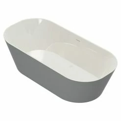 BAUHAUS Camargue Freistehende Badewanne Torino L X B: 170 X 80 Cm, 268 L, Sanitäracryl, Aluminium/Weiß 11 BAUHAUS Camargue Freistehende Badewanne Torino L X B: 170 X 80 Cm, 268 L, Sanitäracryl, Aluminium/Weiß -Bauhaus Geschäft 12 457