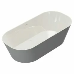 BAUHAUS Camargue Freistehende Badewanne Torino L X B: 170 X 80 Cm, 268 L, Sanitäracryl, Aluminium/Weiß 12 BAUHAUS Camargue Freistehende Badewanne Torino L X B: 170 X 80 Cm, 268 L, Sanitäracryl, Aluminium/Weiß -Bauhaus Geschäft 12 458