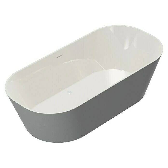 BAUHAUS Camargue Freistehende Badewanne Torino L X B: 170 X 80 Cm, 268 L, Sanitäracryl, Aluminium/Weiß 7 BAUHAUS Camargue Freistehende Badewanne Torino L X B: 170 X 80 Cm, 268 L, Sanitäracryl, Aluminium/Weiß – Bild 5