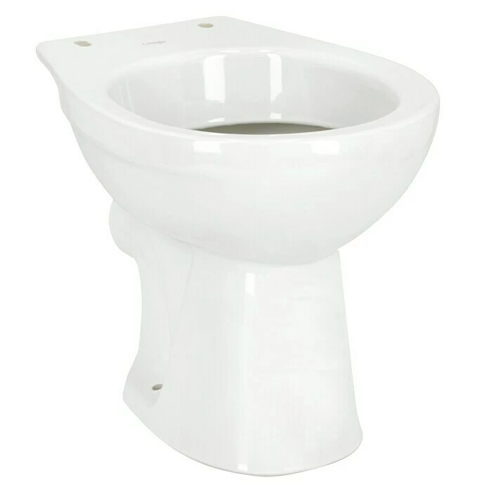 BAUHAUS Camargue Sydney Stand-WC Mit Spülrand, Ohne Spezialglasur, Spülform: Tief, WC Abgang: Waagerecht, Weiß 5 BAUHAUS Camargue Sydney Stand-WC Mit Spülrand, Ohne Spezialglasur, Spülform: Tief, WC Abgang: Waagerecht, Weiß – Bild 3