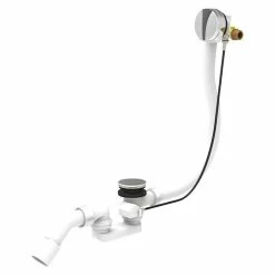 BAUHAUS Ottofond Ab- & Überlaufgarnitur Drehexcenterbetätigung, Mit Wassereinlauf, Passend Für: Ottofond Badewanne Tacoma