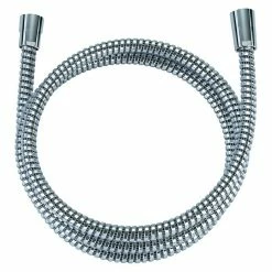 BAUHAUS Neoperl Wasserspar-Brauseschlauch Länge: 180 Cm, ½″, Durchflussmenge: 5 L/min, Schwarz/Silber