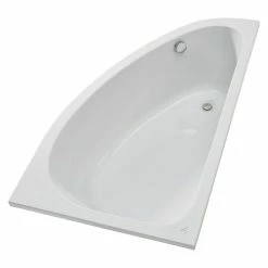 Alternative view of BAUHAUS Camargue Eckbadewanne Houston L X B: 160 X 95 Cm, Rechtsseitig, Sanitäracryl, Weiß