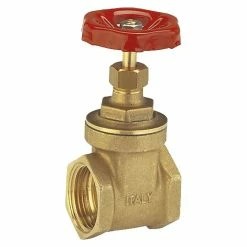 BAUHAUS Gardena Muffen-Absperrschieber Innengewinde: 33,3 Mm (G 1“), Messing