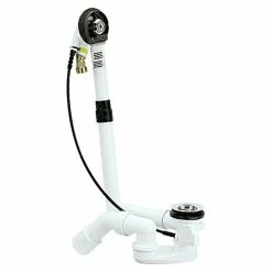 BAUHAUS Viega Multiplex Trio Ab- & Überlaufgarnitur 6161.62 Kunststoff, Geeignet Für: Badewannen