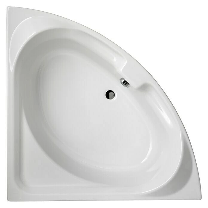 BAUHAUS Ottofond Eckbadewanne Papeete 136 X 136 Cm, Sanitäracryl, Weiß 4 BAUHAUS Ottofond Eckbadewanne Papeete 136 X 136 Cm, Sanitäracryl, Weiß – Bild 2