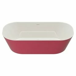 BAUHAUS Camargue Freistehende Badewanne Torino L X B: 170 X 80 Cm, 268 L, Sanitäracryl, Rot/Weiß 10 BAUHAUS Camargue Freistehende Badewanne Torino L X B: 170 X 80 Cm, 268 L, Sanitäracryl, Rot/Weiß -Bauhaus Geschäft 12 52