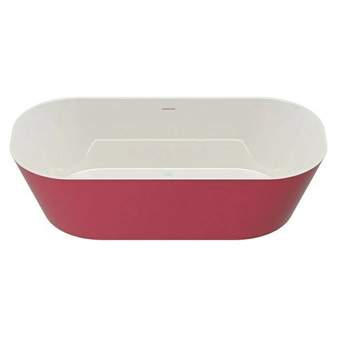 BAUHAUS Camargue Freistehende Badewanne Torino L X B: 170 X 80 Cm, 268 L, Sanitäracryl, Rot/Weiß 5 BAUHAUS Camargue Freistehende Badewanne Torino L X B: 170 X 80 Cm, 268 L, Sanitäracryl, Rot/Weiß – Bild 3